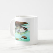 Het winnen kunstwerk door A. Tan, klasse 7 Koffiemok (Voorkant links)