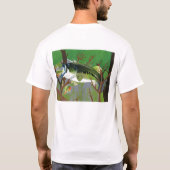 Het winnen kunstwerk door B. Koning, rang 7 T-shirt (Achterkant)