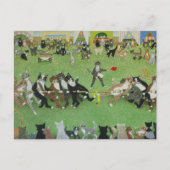 Het winnende team briefkaart (Voorkant)