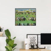 Het winnende team poster (Thuiskantoor)
