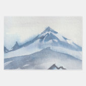 Het winterbos inpakpapier vel (Voorkant)