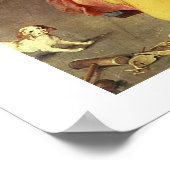 Het winterfeest, dat zich in de deelstaat Beieren  Poster (Hoek)