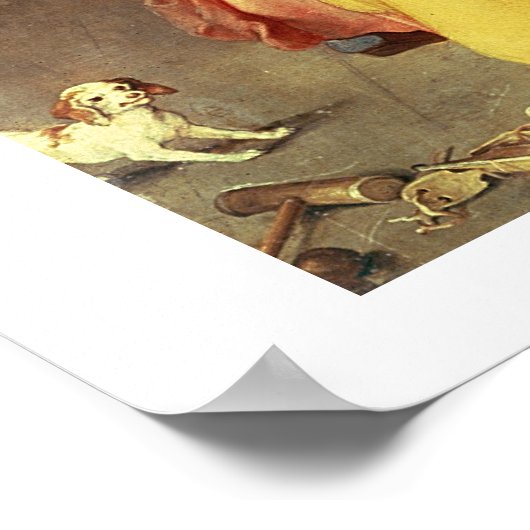 Het winterfeest, dat zich in de deelstaat Beieren  Poster (Hoek)