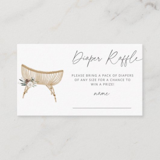 Het winterkaartje. Zuigerkleerraffel Informatiekaartje (Voorkant)