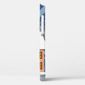 Het winternachtlandschap. Cozy house, diverse bome Case-Mate iPhone Case (Achterkant / Links)