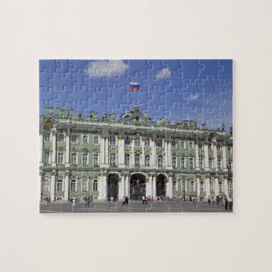 Het Winterpaleis, Sint-Petersburg, Rusland (RF) Legpuzzel (Horizontaal)