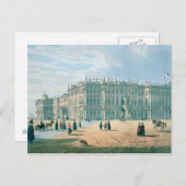 Het winterpaleis zoals die uit het Palace Passage  Briefkaart (Voorkant / Achterkant)