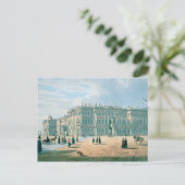 Het winterpaleis zoals die uit het Palace Passage  Briefkaart (Staand voorkant)