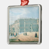 Het winterpaleis zoals die uit het Palace Passage  Metalen Ornament (Links)