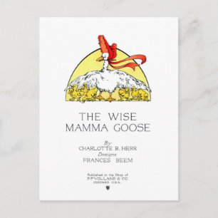 Het Wise Mamma Goose Hoesje Briefkaart