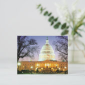 HET WIT-HUIS VAN HET BEAUTIFUT IN WASHINGTON BRIEFKAART (Staand voorkant)