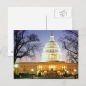 HET WIT-HUIS VAN HET BEAUTIFUT IN WASHINGTON BRIEFKAART (Voorkant / Achterkant)