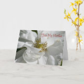 Het wit nam voor de Kaart van het Mamma toe (Gele Bloem)