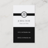 Het Wit van de Tegenhanger van YourJobTitle Visitekaartje (Achterkant)