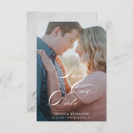 Het Wit van het manuscript sparen de Kaart van de (Voorkant / Achterkant)