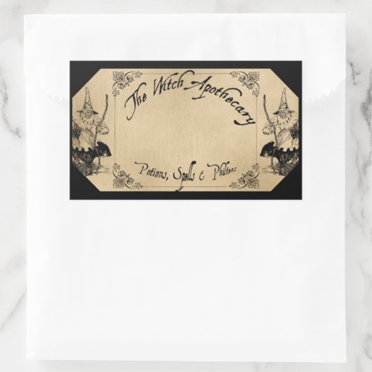 HET WITCH APOTHECARY ETIKET (Tas)