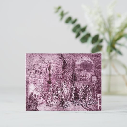 Het Witching Uour Briefkaart (Staand voorkant)