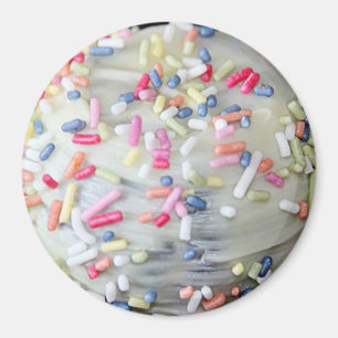 Het witte Berijpen van de Vanille en bestrooit Magneet