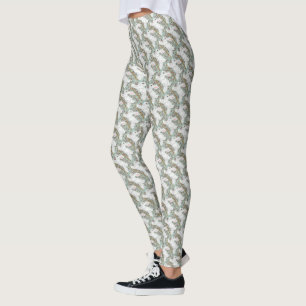Het witte Bord van de Leggings van het Konijn -