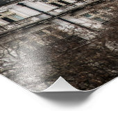 Het witte gebouw in Londen Foto Afdruk (Hoek)