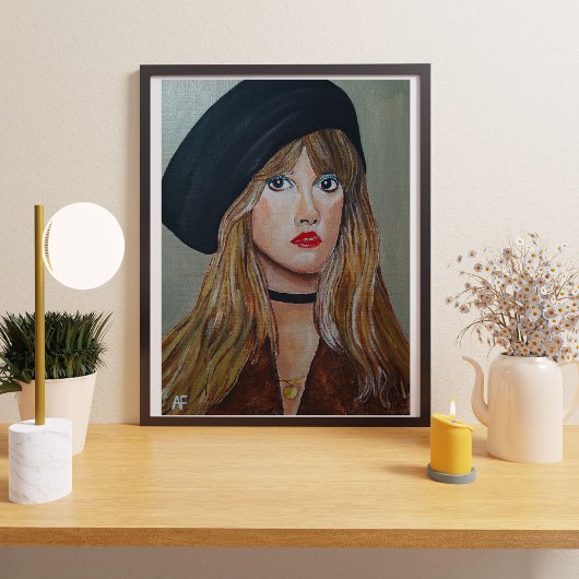 Het witte heksenschilderij van Alfred Fox Canvas Afdruk