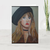 Het witte heksenschilderij van Alfred Fox Kaart (Voorkant)