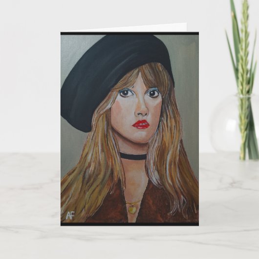 Het witte heksenschilderij van Alfred Fox Kaart (Voorkant)