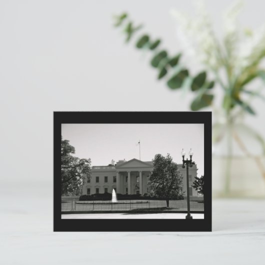 het witte huis briefkaart (Staand voorkant)