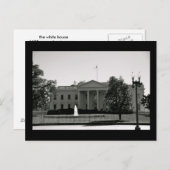 het witte huis briefkaart (Voorkant / Achterkant)
