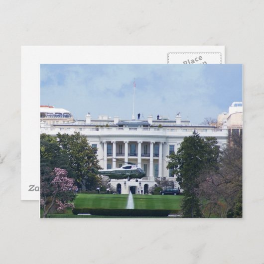 Het Witte Huis Briefkaart (Voorkant / Achterkant)