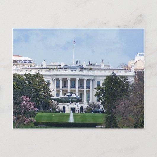 Het Witte Huis Briefkaart (Voorkant)