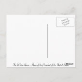 Het Witte Huis Briefkaart (Achterkant)
