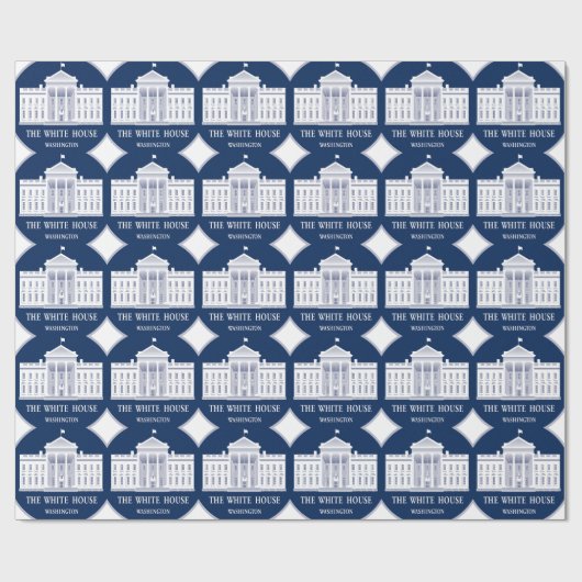 HET WITTE HUIS CADEAUPAPIER (Vlak)