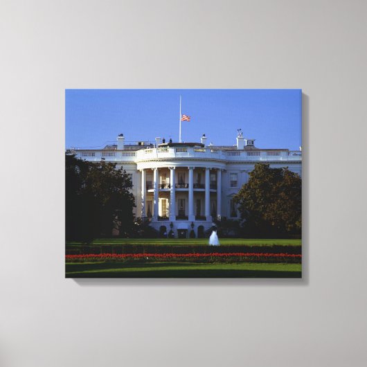Het Witte Huis Canvas Afdruk (Voorkant)