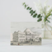 Het Witte Huis, Capitol in Washington Lithograaf Briefkaart (Staand voorkant)