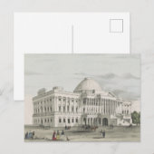 Het Witte Huis, Capitol in Washington Lithograaf Briefkaart (Voorkant / Achterkant)