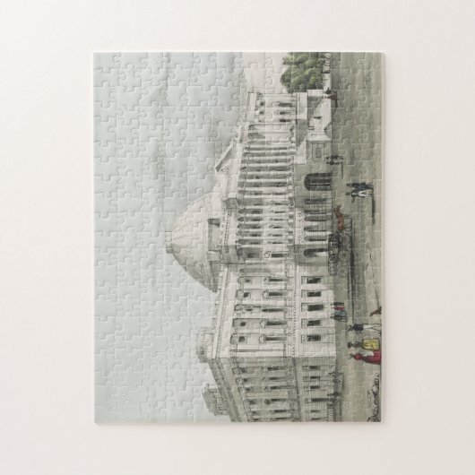 Het Witte Huis, Capitol in Washington Lithograaf Legpuzzel (Verticaal)