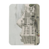 Het Witte Huis, Capitol in Washington Lithograaf Magneet (Verticaal)