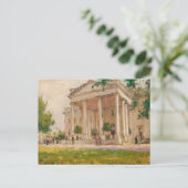 Het Witte Huis | Colin Campbell Cooper Briefkaart (Staand voorkant)