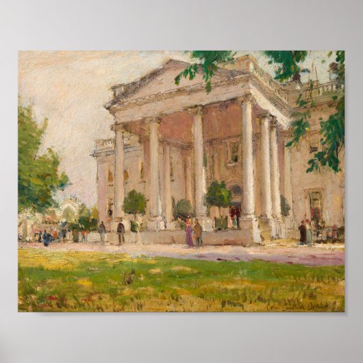 Het Witte Huis | Colin Campbell Cooper Poster (Voorkant)