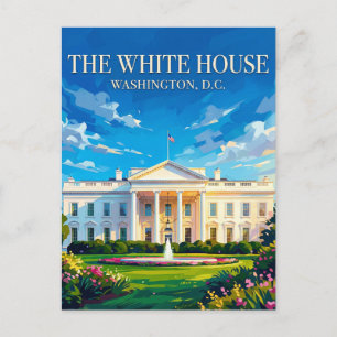 Het Witte Huis District of Columbia Briefkaart