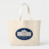 Het Witte Huis Grote Tote Bag (Voorkant)