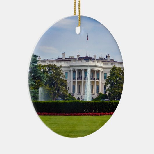 Het Witte Huis Keramisch Ornament (Rechts)