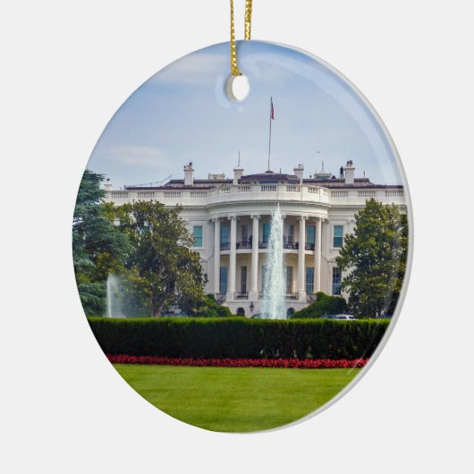 Het Witte Huis Keramisch Ornament (Links)