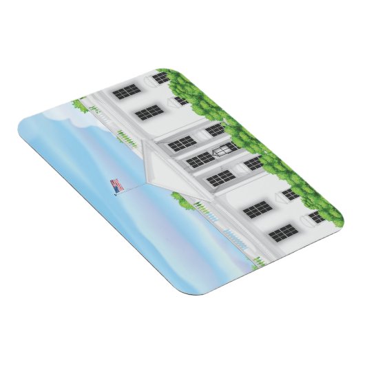 Het Witte Huis Magneet (Rechterzijde)
