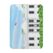 Het Witte Huis Magneet (Verticaal)