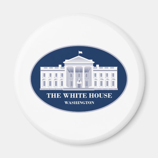 Het Witte Huis Magneet (Voorkant)