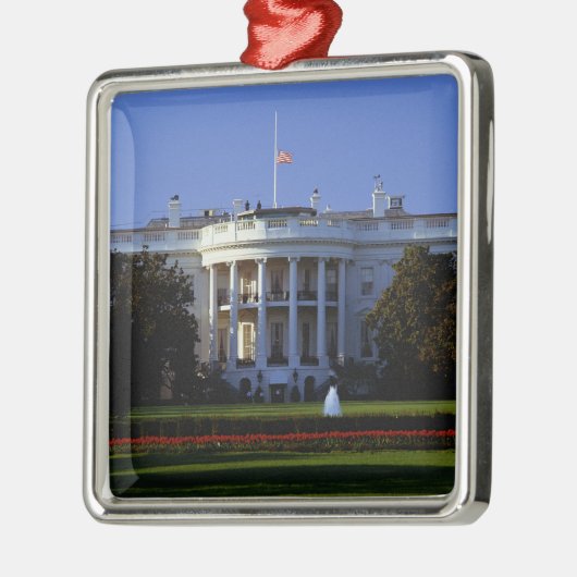 Het Witte Huis Metalen Ornament (Links)