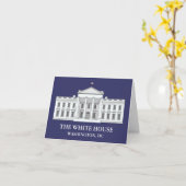 Het Witte Huis Notecards Kaart (Gele Bloem)