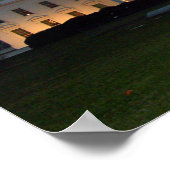 Het Witte Huis Poster (Hoek)